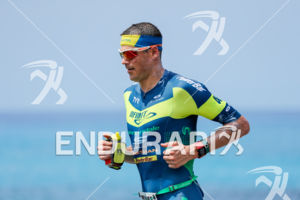 Andy Potts (USA) competes during the run leg at the 2017 Ironman World Championship in Kailua-Kona, Hawaii on October 14, 2017.