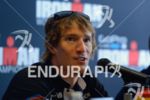 Sebastian Kienle from Germany at the press conference at the…